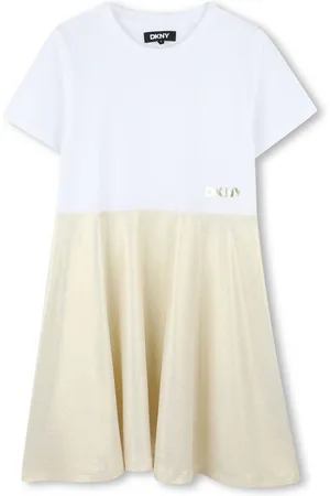 DKNY Vestido con logo estampado