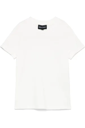 Emporio Armani Camiseta con logo bordado