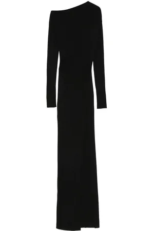 AYA MUSE Vestido midi asimétrico