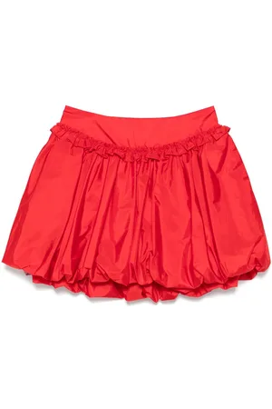 Simone Rocha Falda corta con detalle fruncido