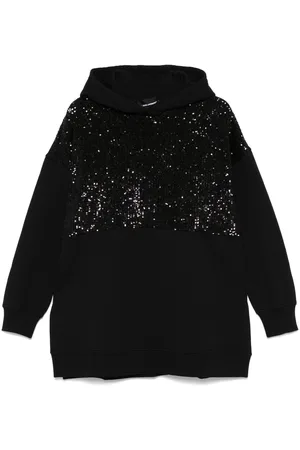 Karl Lagerfeld Sudadera con capucha y lentejuelas