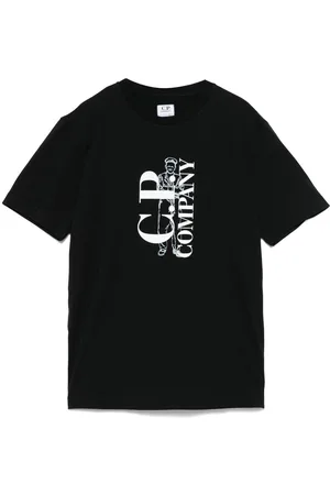 C.P. Company Camiseta con logo estampado