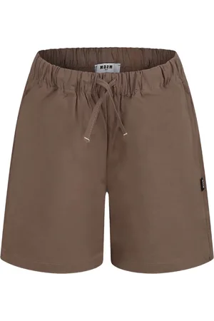 Msgm Bermudas con etiqueta del logo