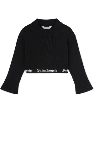 Palm Angels Top con logo en la cinturilla