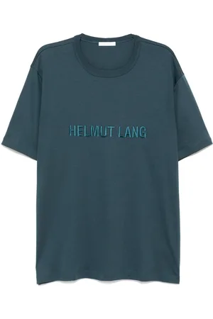 Helmut Lang Camiseta con logo bordado