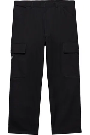 Prada Pantalones con logo triangular