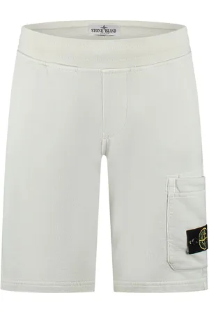 Stone Island Bermudas con distintivo Compass