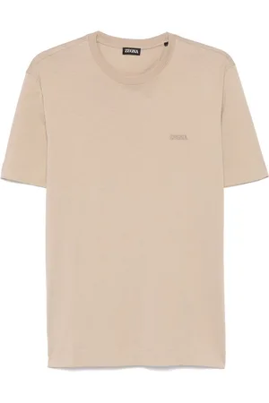 Ermenegildo Zegna Camiseta con logo bordado