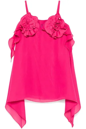 MISS BLUMARINE Vestido con apliques florales