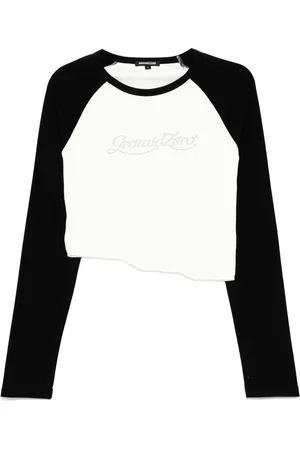 Ground Zero Camiseta con detalles de cristal