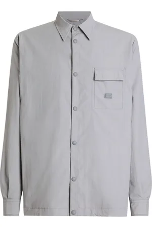Dolce & Gabbana Sobrecamisa con placa del logo