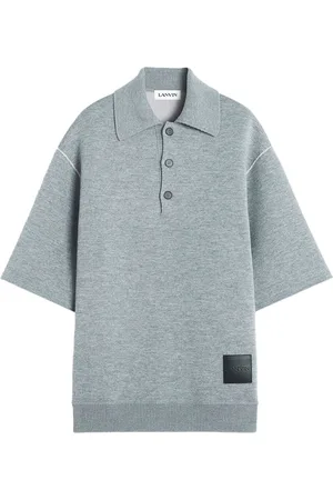 Lanvin Polo con parche del logo