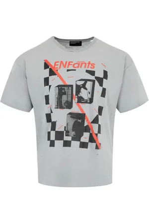 ENFANTS RICHES DEPRIMES Camiseta a cuadros