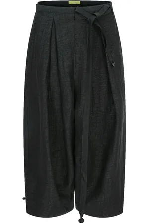 SHANGHAI TANG Pantalones Gauze de seda de x Chen Man