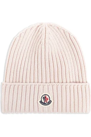 Moncler Gorro con ribete de canalé