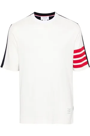 Thom Browne Camiseta con motivo 4-Bar