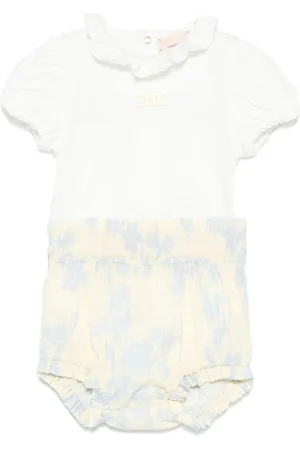 Elisabetta Franchi Body con logo bordado