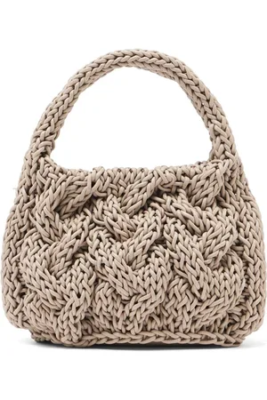 J.W.Anderson Bolso shopper pequeño de punto de ochos