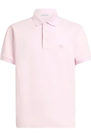 Etro Polo con motivo de cachemira en jacquard
