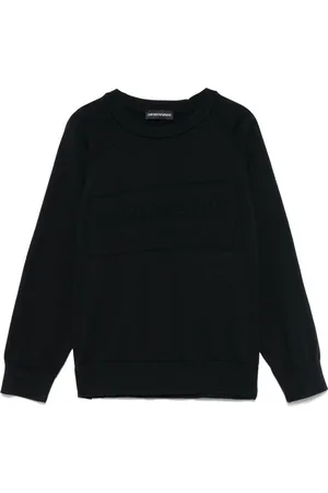 Emporio Armani Jersey con logo en jacquard