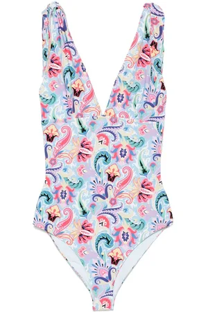 Etro Bañador con estampado de cachemira