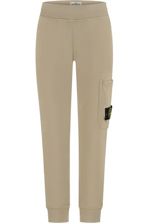 Stone Island Pantalones de chándal con distintivo Compass