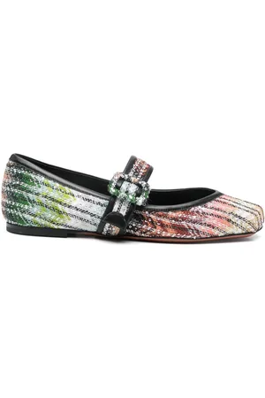 Missoni Bailarinas con efecto degradado