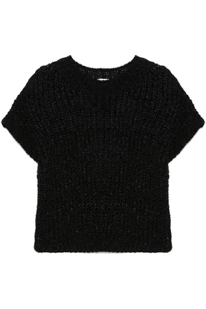 Agnona Camiseta de punto pescador