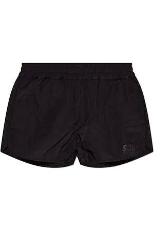 Golden Goose Bermudas con logo estampado