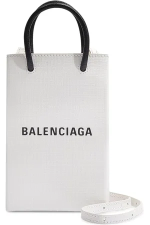 Balenciaga Bolso shopper con logo estampado