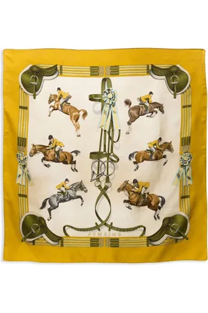 Hermès Fular Jumping by Philippe Ledoux 1975