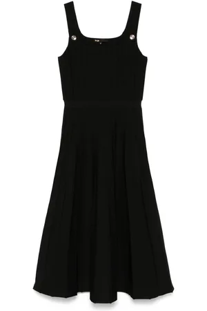 Maje Vestido midi de canalé