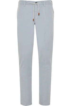 ELEVENTY Pantalones rectos con cordones