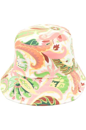 Etro Gorro de pescador con estampado de cashmere