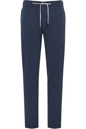 ELEVENTY Pantalones rectos con cordones