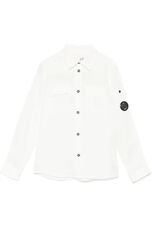 C.P. Company Camisa con detalle Lens