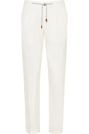 ELEVENTY Pantalones rectos con cordones