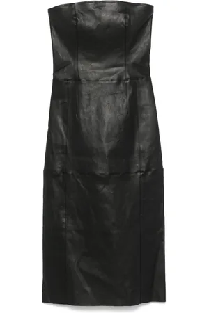 Maje Vestido midi estilo bustier