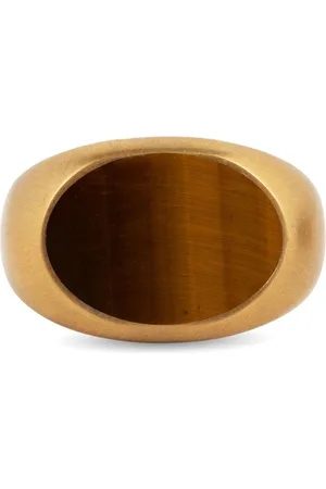 DRIES VAN NOTEN Anillo de sello con gema