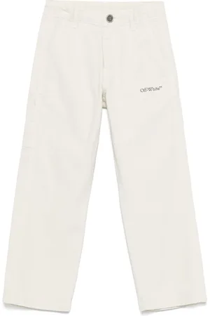 OFF-WHITE Pantalones con logo estampado
