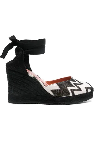 Missoni Alpargatas tejidas en zigzag