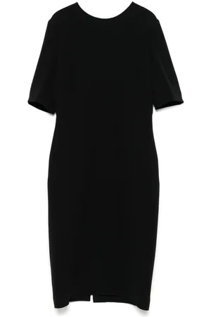 Giorgio Armani Vestido midi de seda