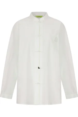 SHANGHAI TANG Blusa con cuello alzado de x Chen Man