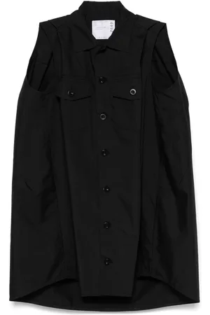 SACAI Vestido corto sin mangas