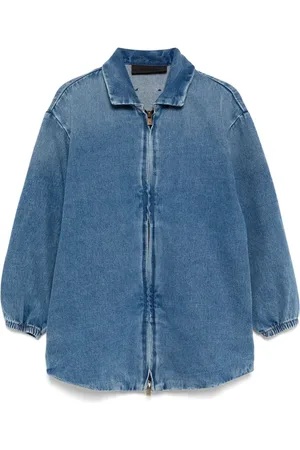 FEAR OF GOD Chaqueta vaquera con parche del logo