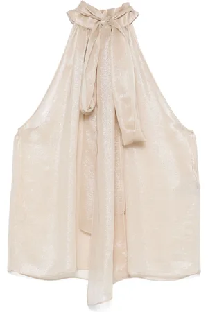Tom Ford Blusa con lazo en el cuello
