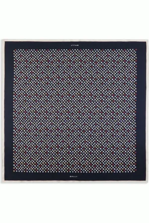 Bally Fular Microflowers de seda