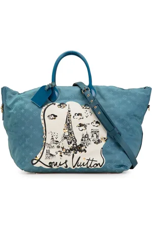 LOUIS VUITTON Bolso satchel Beach Bag Monogram Nylon Nouvelle Vague 2011