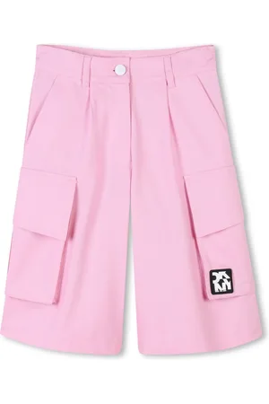 DKNY Bermudas con parche del logo