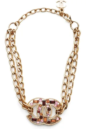 CHANEL Pulsera CC con strass 2003